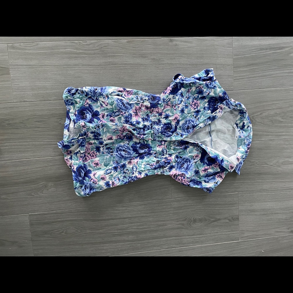 Zara Floral Print Romper (Zimmermann Knock off)